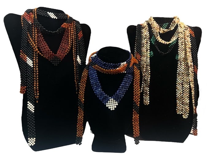 Large Collection Semi Precious Stone Necklaces (1 of 5)