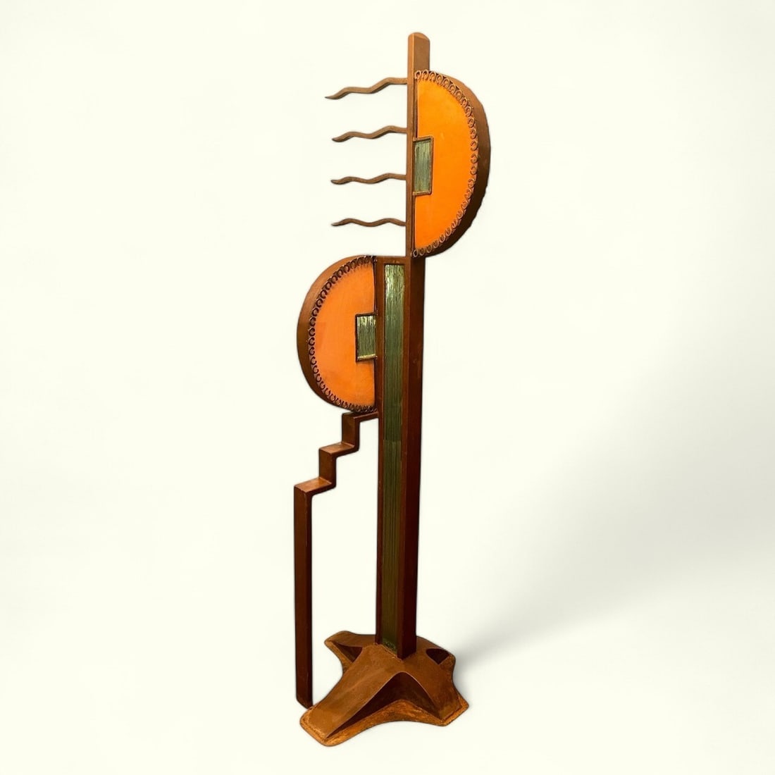 7' Impressive Abstract Modernist Garden Sculpture, DON GREEN (1 of 9)