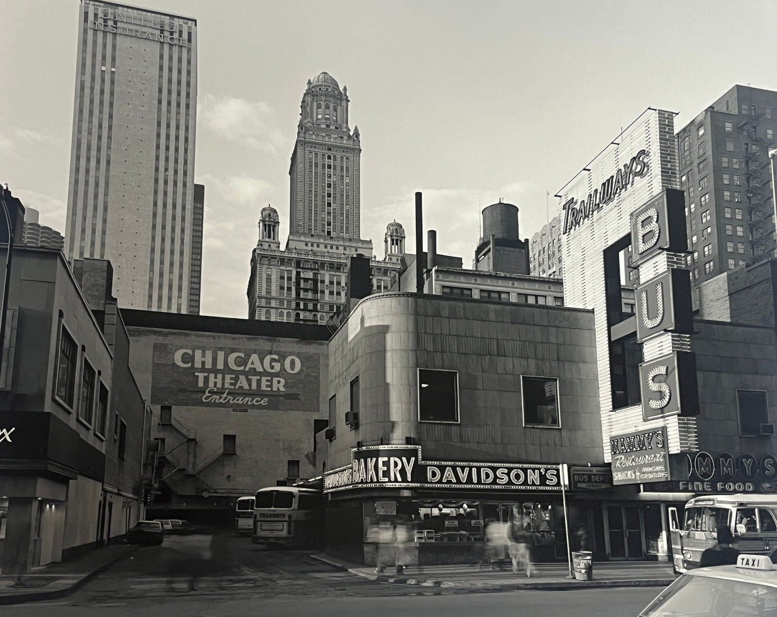 A 1980 BOB THALL Chicago Architectural Photograph Print (1 of 5)
