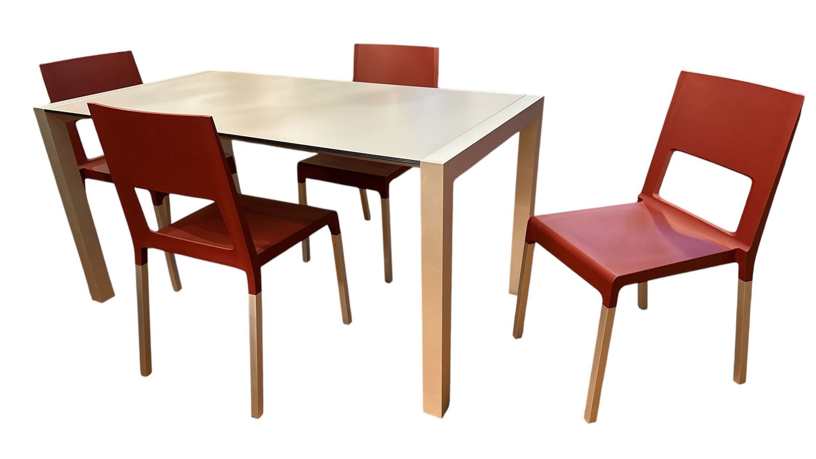 KRISTALIA Italy Modern Dining Table & Chairs (1 of 7)