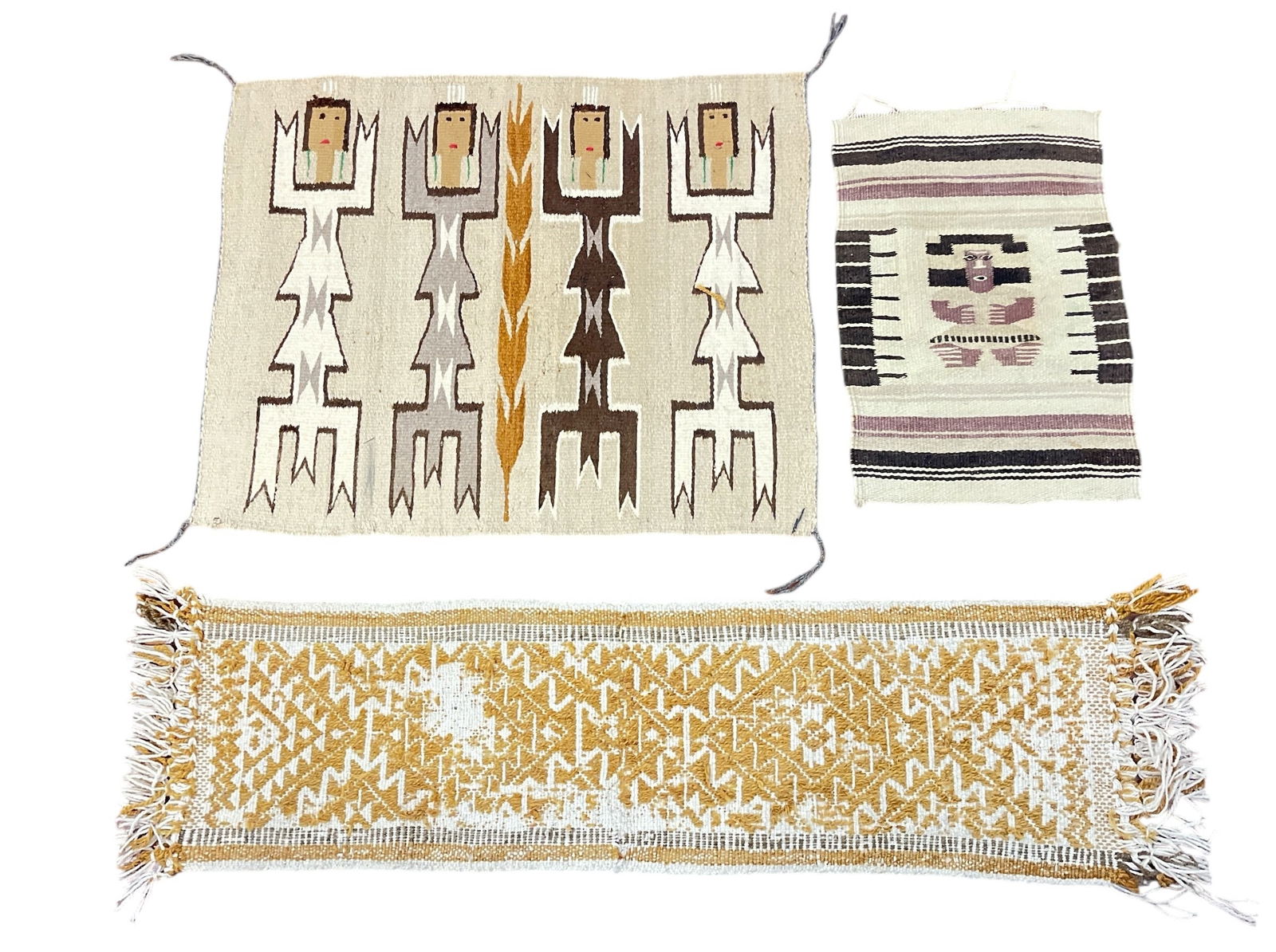 Three Native American & South American Woven Rugs (1 of 5)