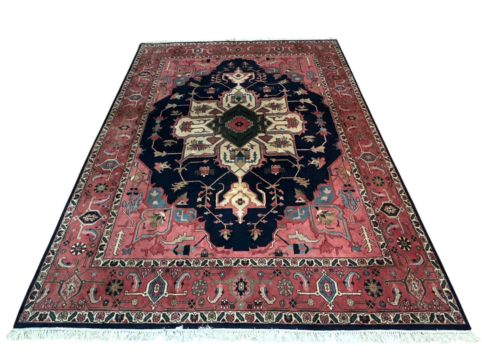 14 Ft Room Size Tabriz Medallion Rug (1 of 7)
