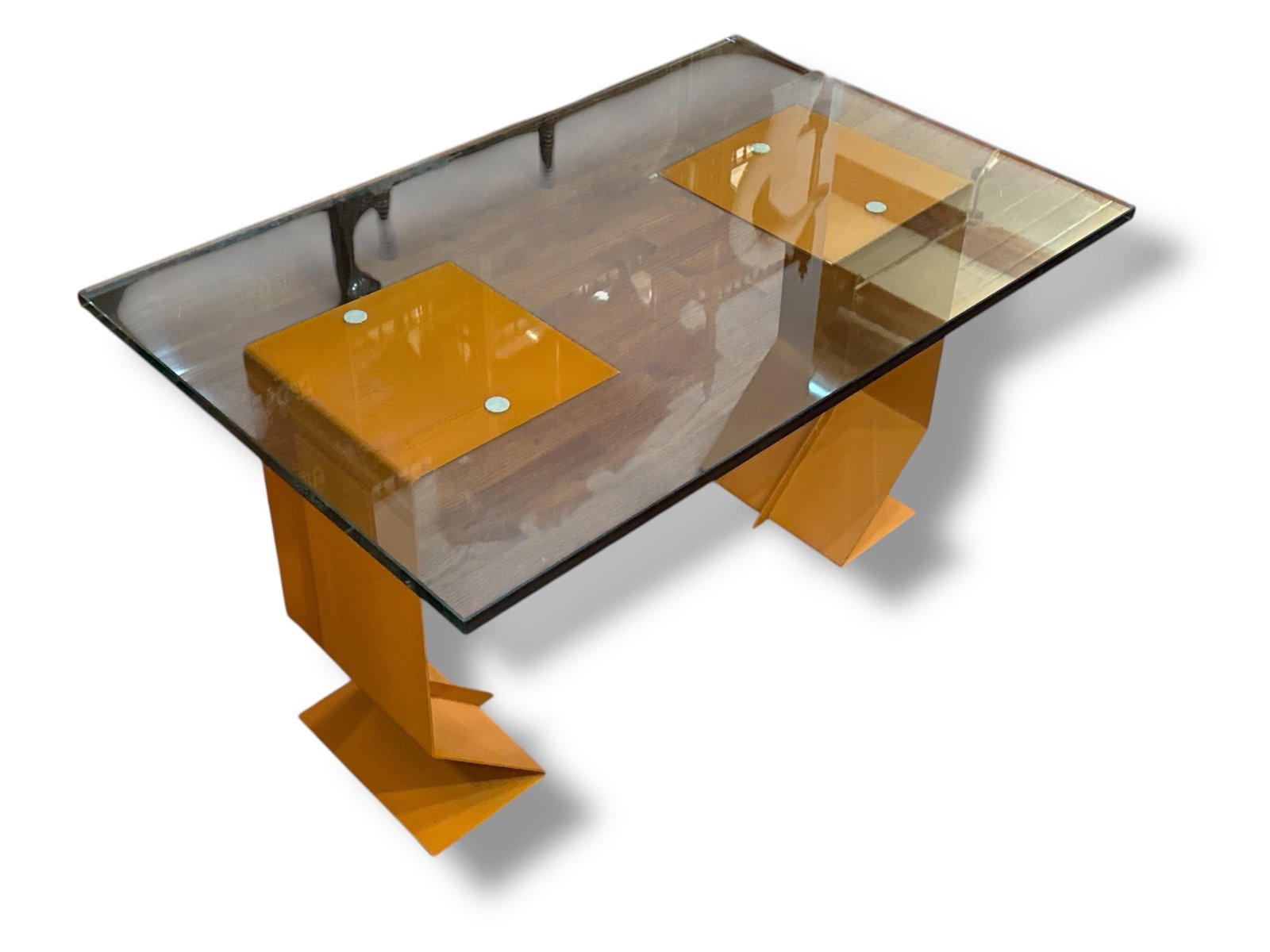 Orange Modernist Coffee Table (1 of 3)