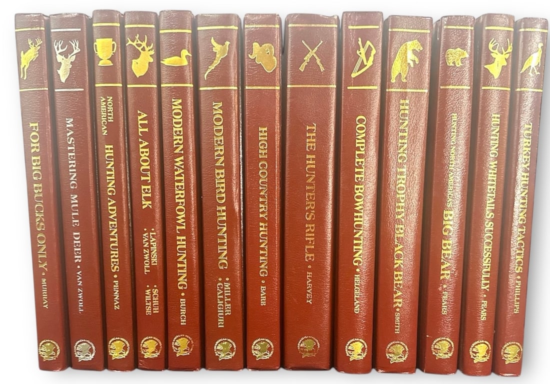 Hunters Information Series NORTH AMERICAN HUNTING CLUB Set of Books, 13 Volumes (1 of 2)