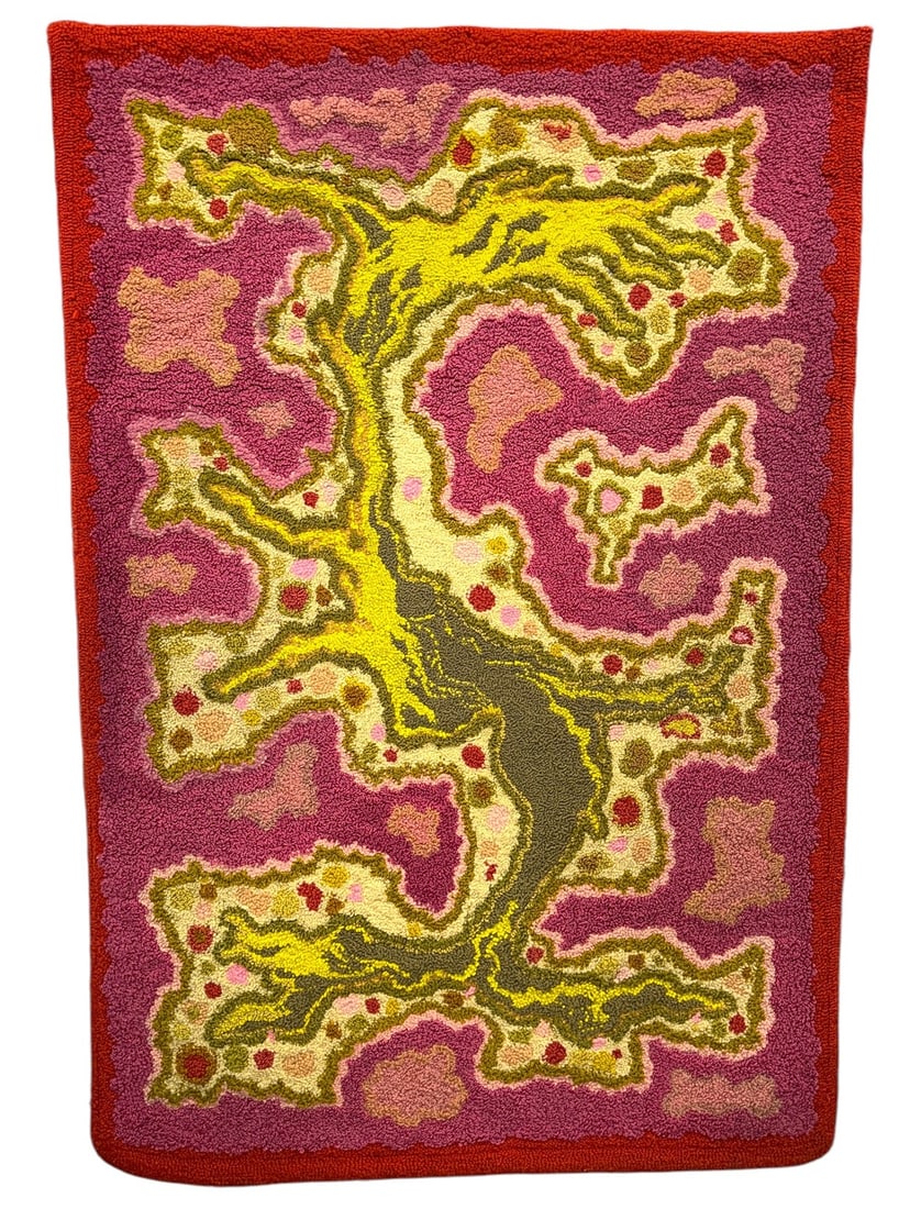 Mid Century RYA Style Rug Tapestry (1 of 4)