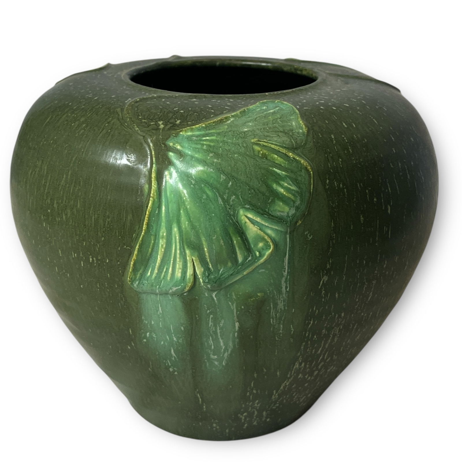 An EPHRAIM FAIENCE Leaf Vase by KEVIN HICKS (1 of 3)