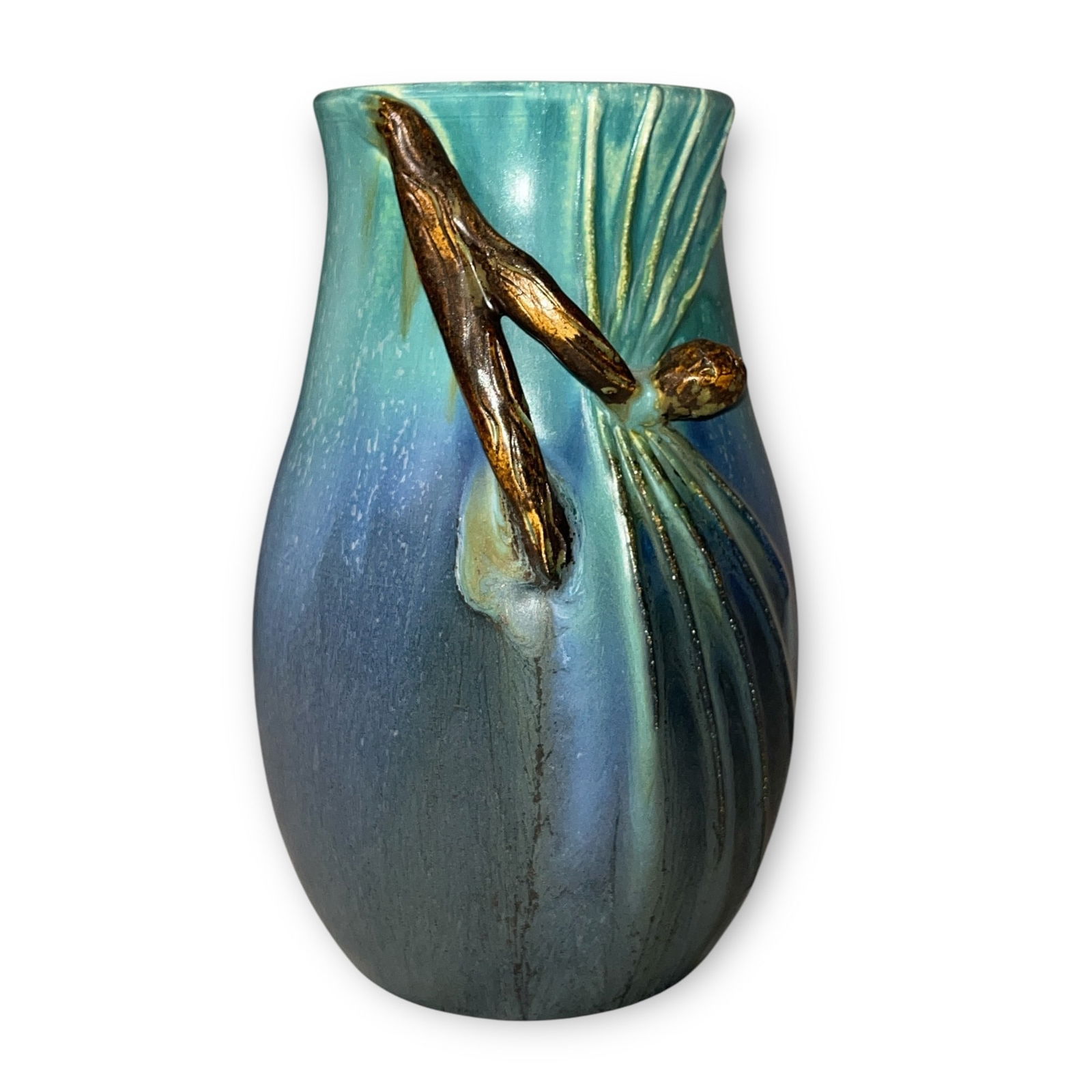 An EPHRAIM FAIENCE Denali Vase by KEVIN HICKS (1 of 4)