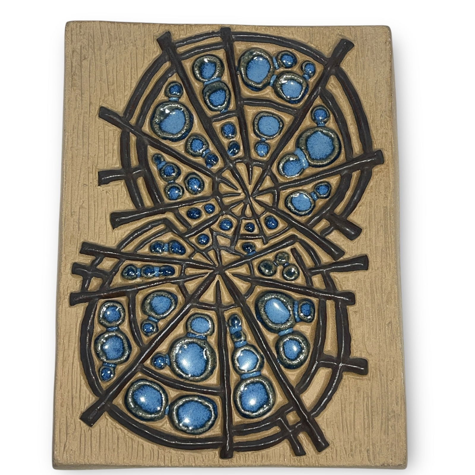 MARIANNE STARCK For MICHAEL ANDERSEN Ceramic Plaque: Measures 12" x 9.25" x 1".