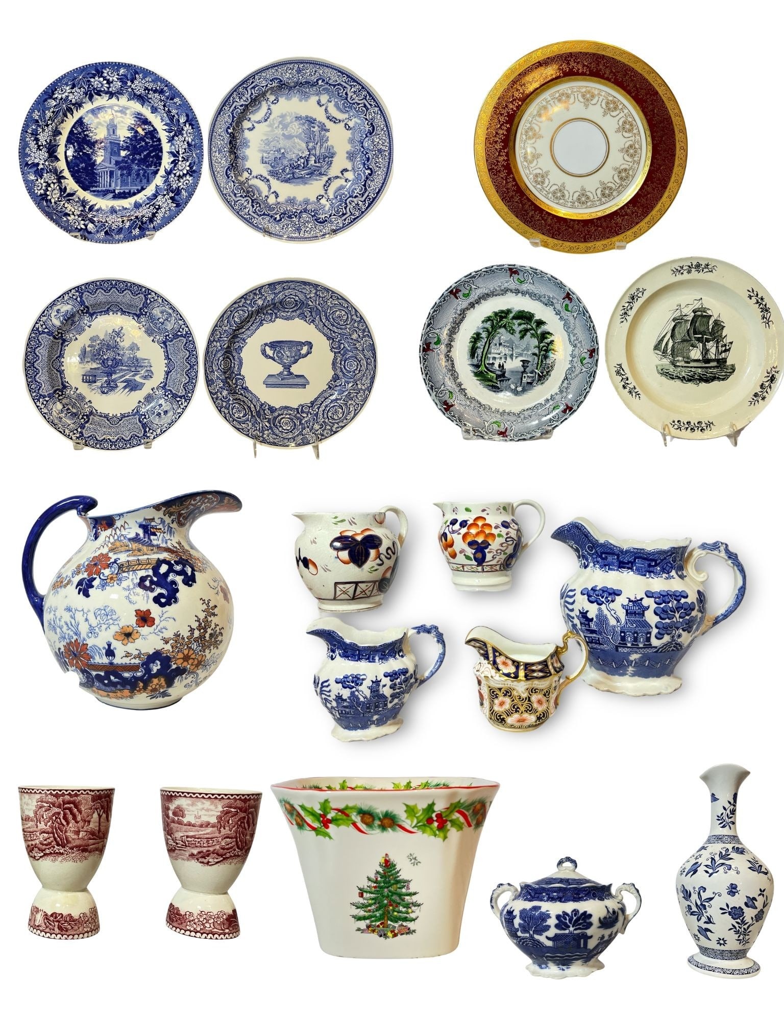 A Large Collection of English Porcelain, SPODE, WEDGWOOD (1 of 10)