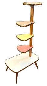 European Atomic Age Mid Century Plant Stand (1 of 4)