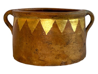 A Large SARREID LTD. Terracotta Double Handled Pot