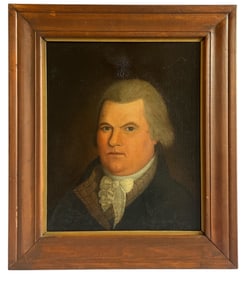 A 19th C. British Portrait of a Man