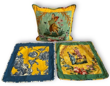 A Collection of PATRICK FREY French Country Pillowcases