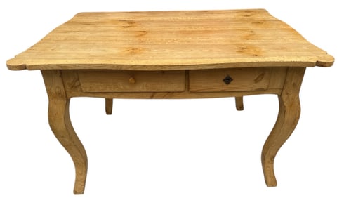 19th Century French Pine Table
