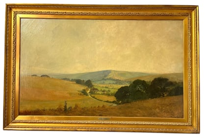 ARTHUR SYDNEY HAYNES, 'Sussex by the Sea" Large Oil Painting