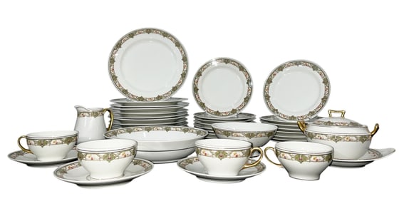 A Collection of 35+ Pcs. LIMOGES ELITE WORKS Porcelain Dinnerware