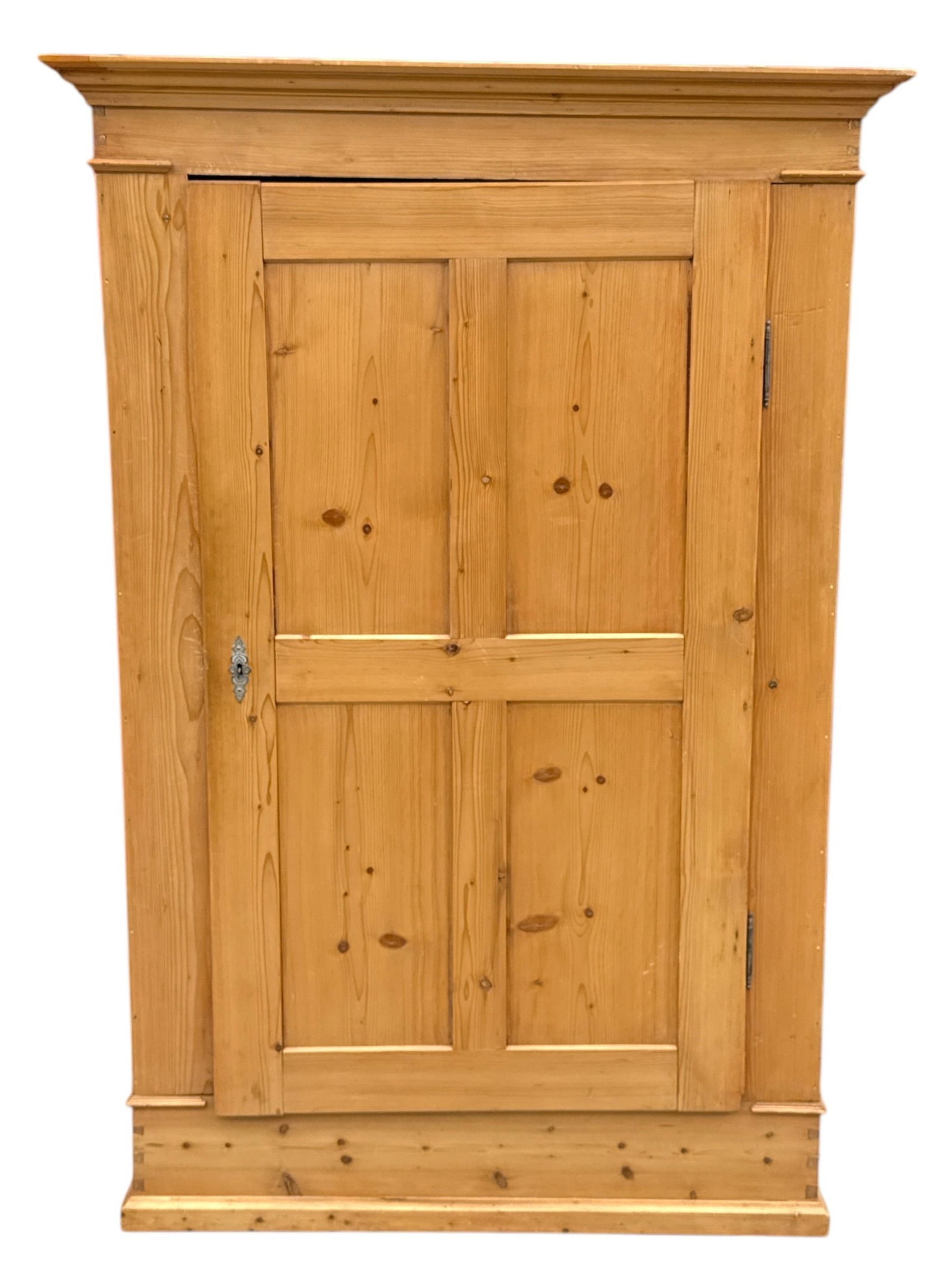 A Large Antique European Pine Wardrobe (1 of 3)