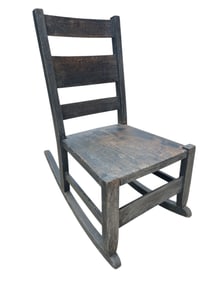 An Early Mission Arts & Crafts Rocking Chair