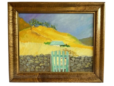 JEAN PIERRE BALLAGNY Oil on Canvas 1989, St Barts