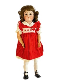 A Vintage HEINRICH HANDWERCK German Bisque Doll