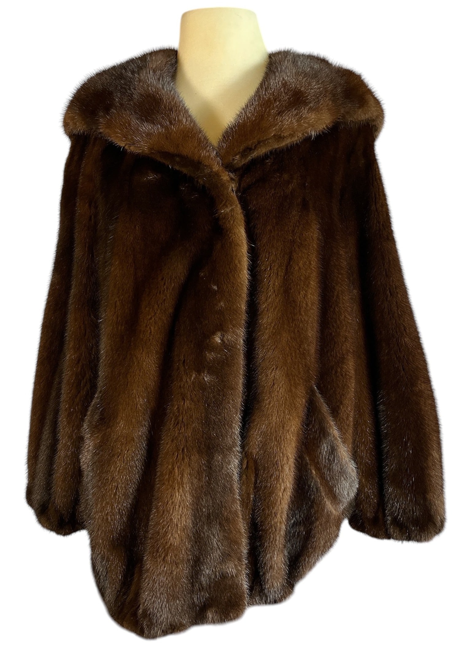 A SAGA FURS Mink Womens Coat (1 of 7)
