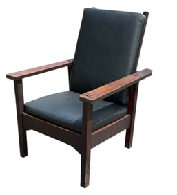 Mission Oak Arts & Crafts Morris Chair