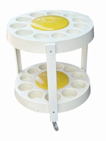 Space Age Atomic Outdoor Bar Cart