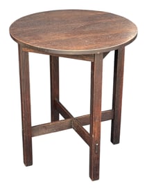 Mission Oak Arts & Crafts Drink Table