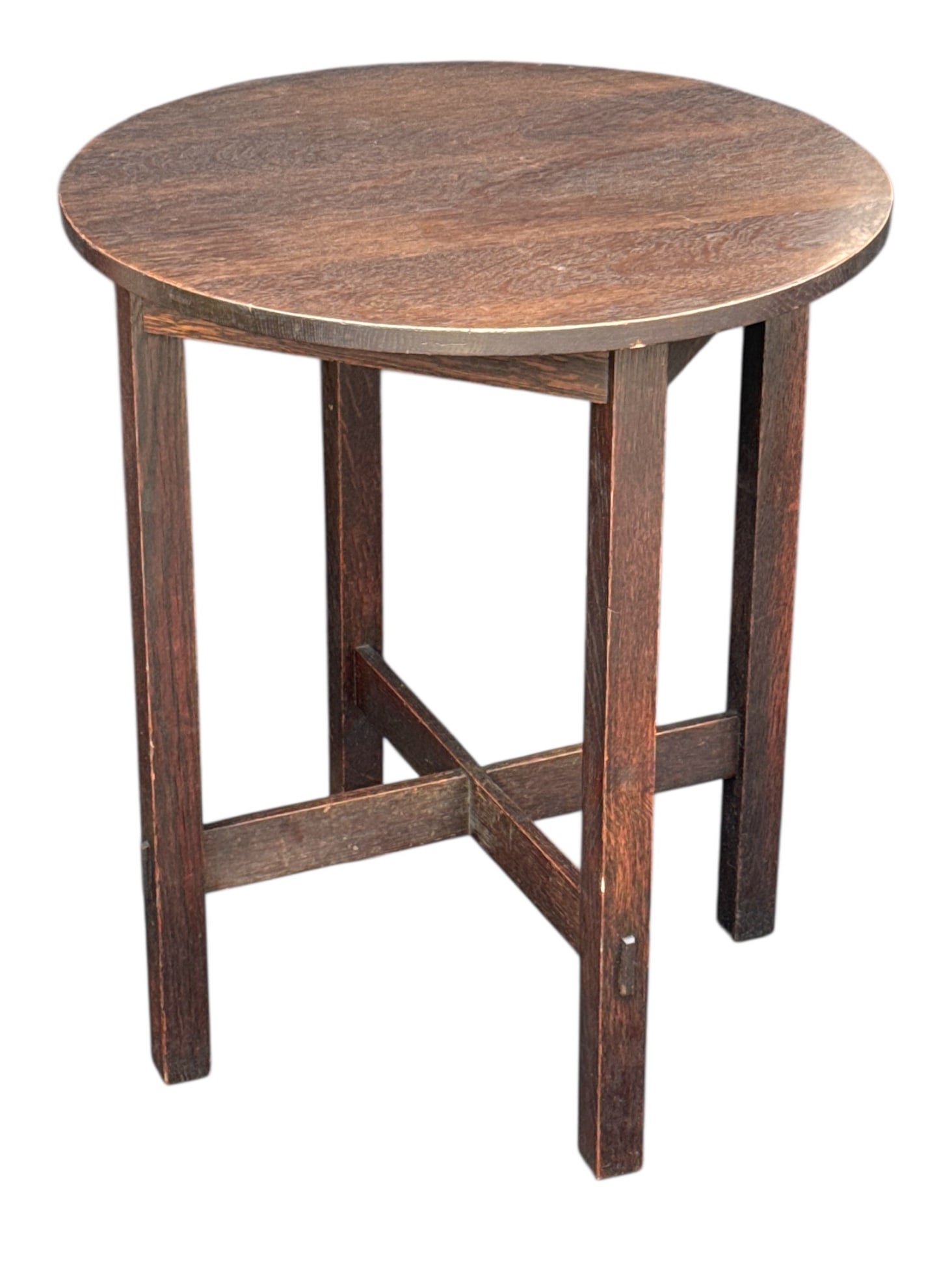 Mission Oak Arts & Crafts Drink Table (1 of 4)