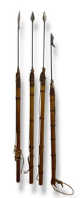 Set of 4 Decorative Whaling Harpoons