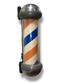 A Vintage Rotating Barber Pole