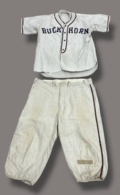 Vintage 1940's-1950's Baseball Uniform