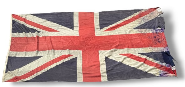 A Very Large Old British Union Jack Flag