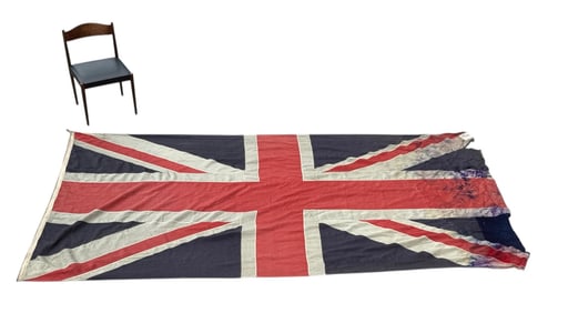 A Very Large Old British Union Jack Flag