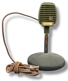 A Vintage SHURE Microphone Model 510-S