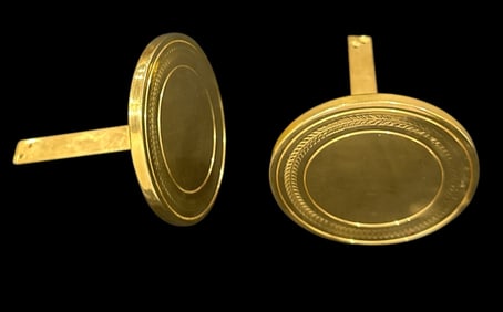 Governor's Mansion Antique Brass Curtain Tiebacks