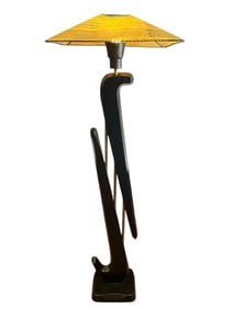 A 1950's Mid Century Floor Lamp