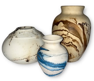Collection Native American Pottery Vases, NEMADJI