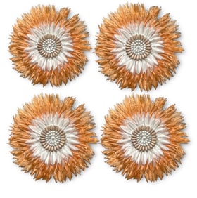 Collection JUJU HATS Feather & Shell Wall Hangings