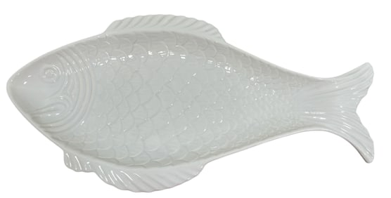 A California Mid Century Glazed Fish Platter