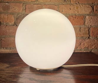 A Modernist Ball Globe Lamp