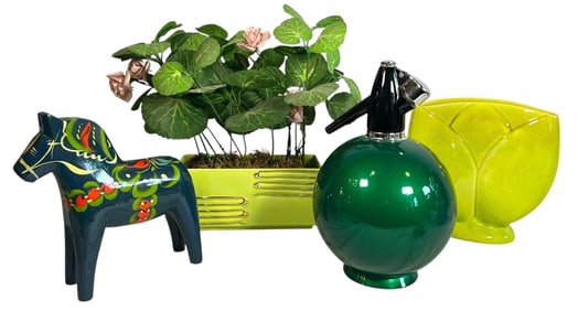 An Assortment of Mid Century Decorative Articles