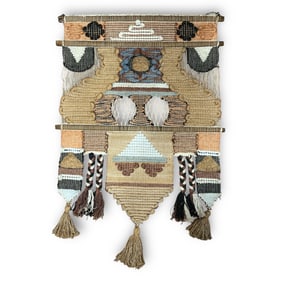 Mid Century Tapestry Wall Hanging