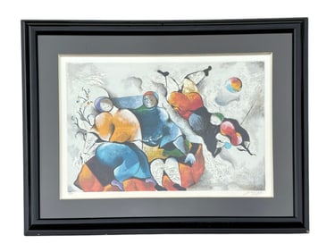 DAVID SCHLUSS "Love Story" Limited Serigraph