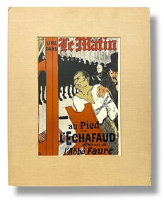 HENRI DE TOULOUSE-LAUTREC Poster, "At The Foot Of The Scaffold"