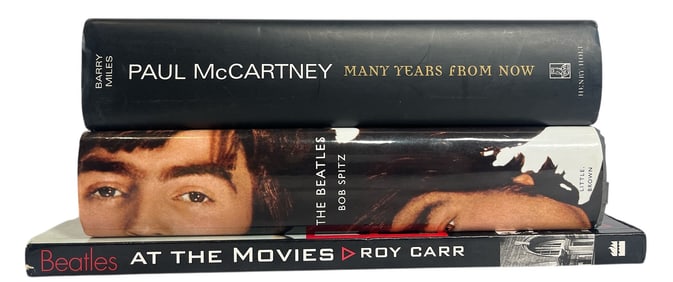 Three BEATLES, PAUL MCCARTNEY Books