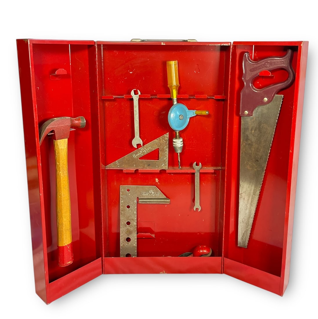 A Vintage Children's Toolbox and Tools (1 of 3)