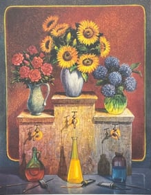 CURT FRANKENSTEIN "Distilling The Primaries" Numbered Print