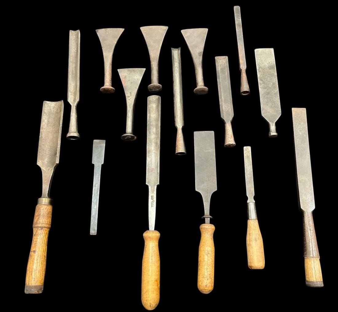 Collection of Antique Wood Chisels (1 of 6)