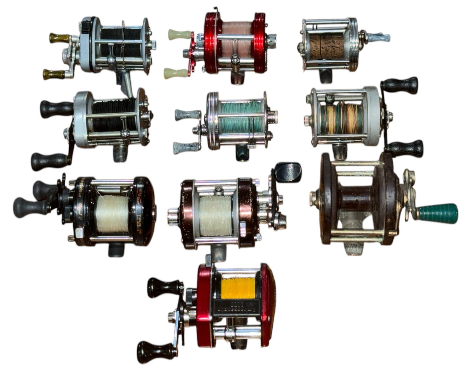 Collection Vintage Trolling Fishing Reels, ABU GARCIA, PENN, Etc (1 of 3)